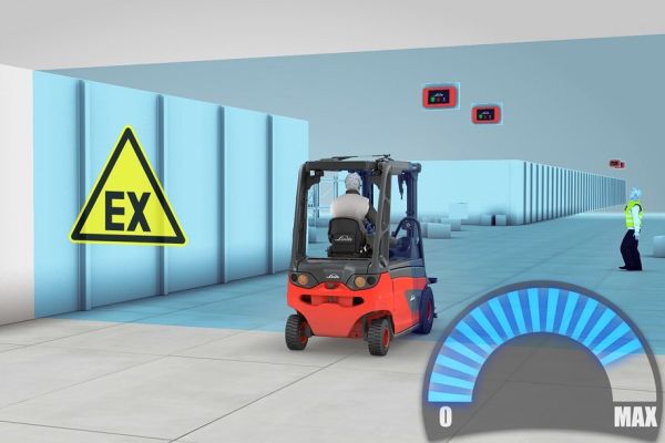 Linde Safety Guard pour les chariots de manutention zones ATEX 2/22