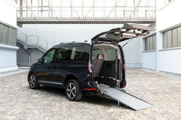 Également en Suisse : VW Caddy pour les personnes en fauteuil roulant