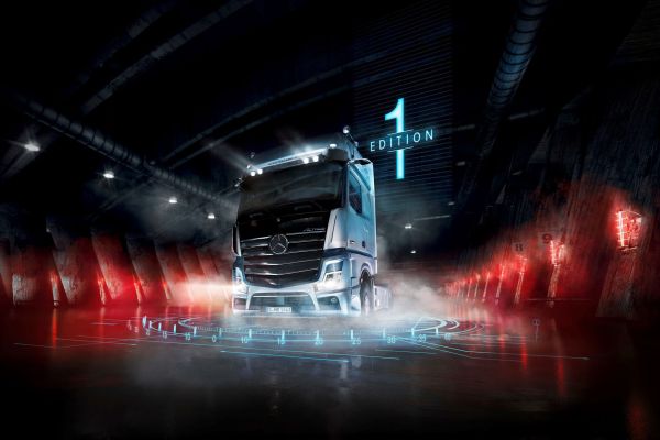 News transport-CH: neue Mercedes Benz Truck Actros Edition 1